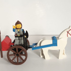 Lego castle 6010 Leijonaritarin aseenkantaja vuodelta 1984 - pikkukuva 4