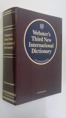 Webster's Third New International Dictionary