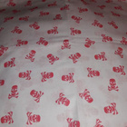 pinkki pääkallo verhokappa 48x260cm - pikkukuva 4