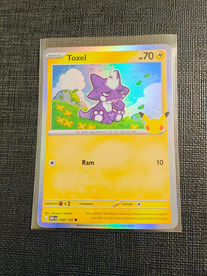 Pokemon 30th - Toxel