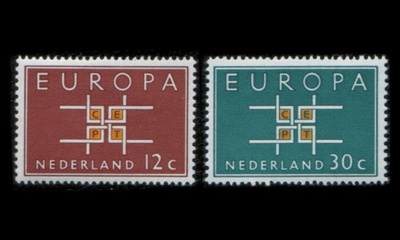 Alankomaat 806-7 ** Europa (1963)