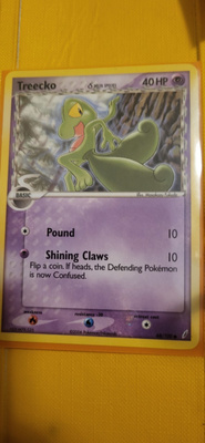 Treecko Delta Species (CG 68) EX Crystal Guardians card