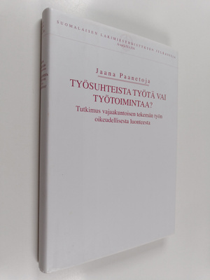 Työsuhteista työtä vai työtoimintaa? Tutkimus vajaakuntoi...