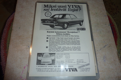 Vauxhall Viva -67 mainos