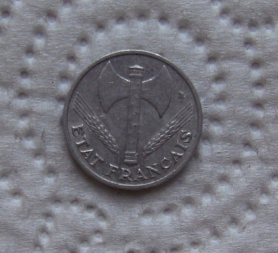 50 centimes état français 1942 Ranska Etat Francais