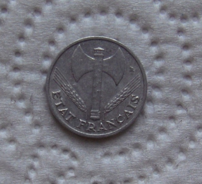 50 centimes état français 1942 Ranska Etat Francais