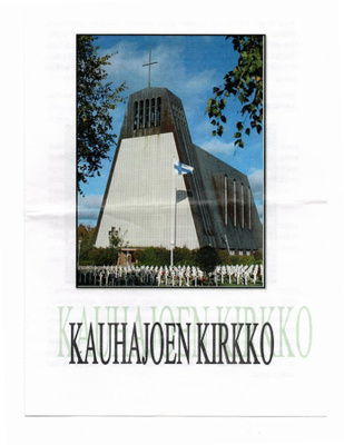 Kauhajoki; Kauhajoen kirkko (esite)