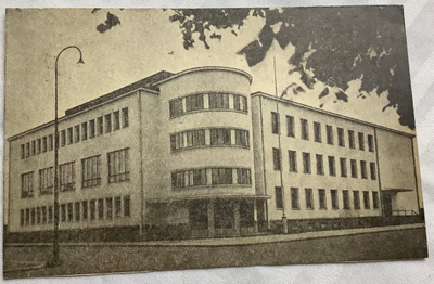Pori Suomalainen yhteislyseo 1947 postileima