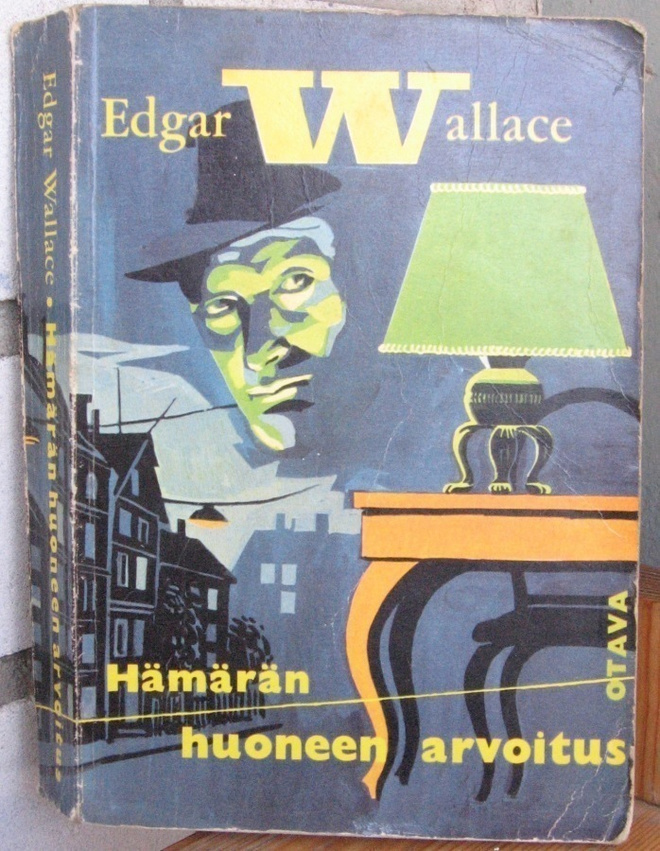 Edgar Wallace: Hämärän huoneen arvoitus. 393 s.