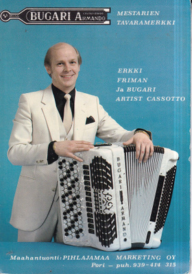 Erkki Friman, muusikko. Haitari. e326