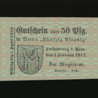 Saksa Notgeld 50 Pfennig, Falkenburg 1.2.1917 - pikkukuva 1