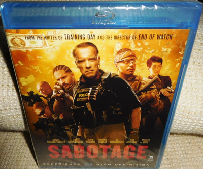 Sabotage (muoveissa) Blu-ray
