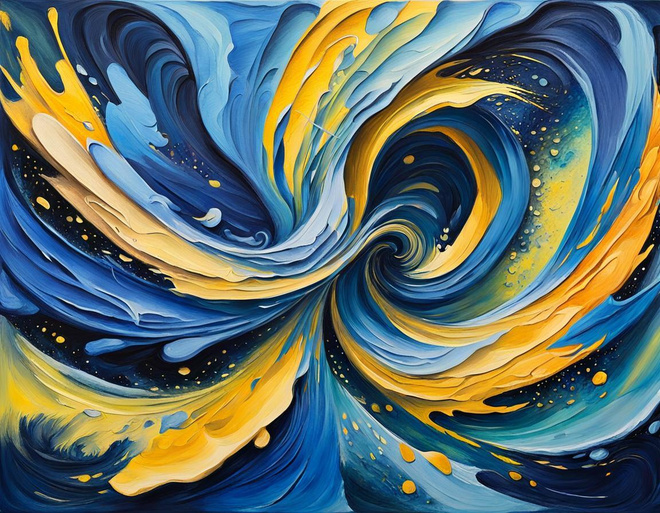 Uusi Abstrakti alumiinitaulu 30 cm x 40 cm