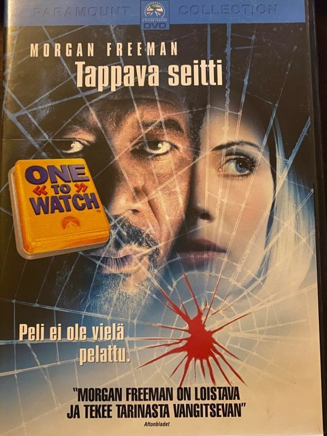 Morgan Freeman-TAPPAVA SEITTI Dvd UUSI!