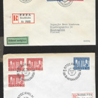 Ruotsi - 5kpl FDC kuoren etuosaa 1959-61 - pikkukuva 1