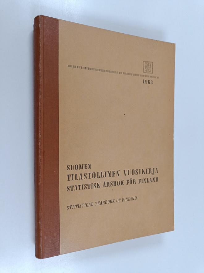Suomen tilastollinen vuosikirja vuonna 1963 = Statistisk ...