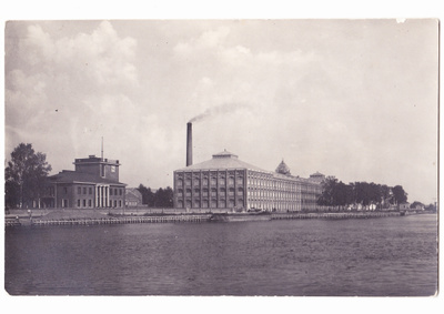 PORI, TEHDAS, VANHA POSTIKORTTI