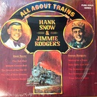 HANK SNOW & JIMMIE RODGERS-All About Trains,RCA 1052 - pikkukuva 1
