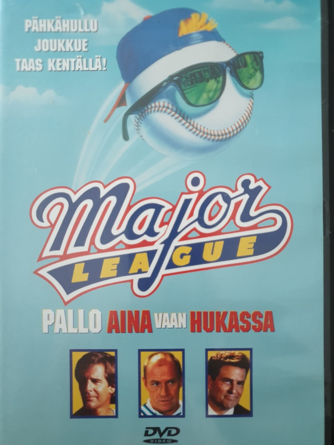 MAJOR LEAGUE: PALLO AINA VAAN HUKASSA DVD