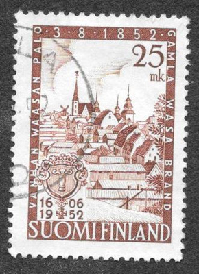 Vaasan palo 100v 1952 (LAPE 411) O