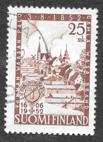 Vaasan palo 100v 1952 (LAPE 411) O