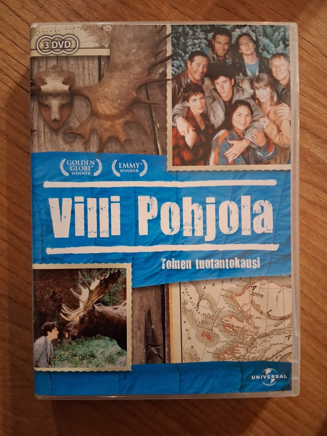 Villi Pohjola - Northern Exposure KAUSI 2 DVD-boxi