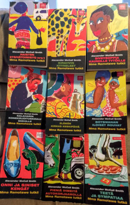 9€/9kpl:  McCall Smith: Mma Ramotswe