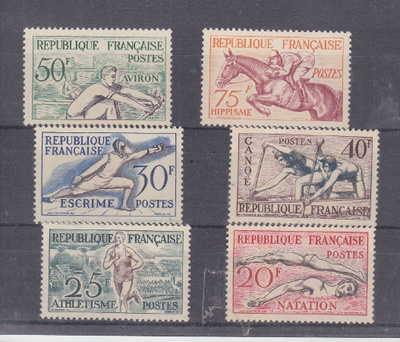 Ranska 1953 Urheilusarja