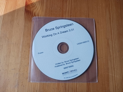 Bruce Springsteen – Working On A Dream cdr 2008 promo