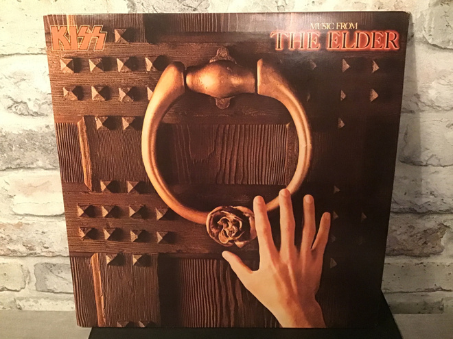 KISS: Music From The Elder Lp levy