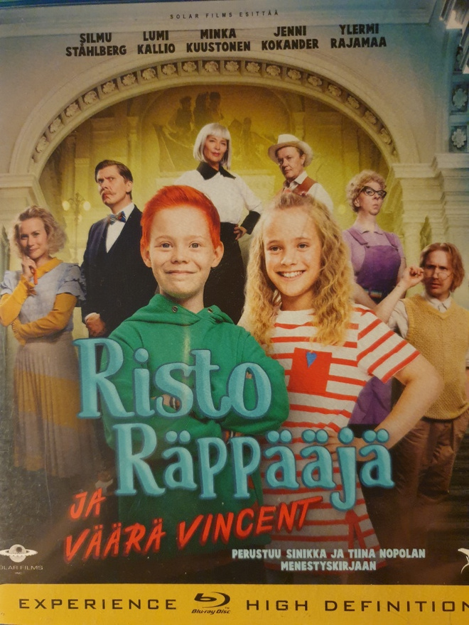 RISTO RÄPPÄÄJÄ JA VÄÄRÄ VINCENT BLU-RAY