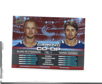E. PETTERSSON / Q. HUGHES - GAMING GO-OP #CGO-3 UD 2024-25