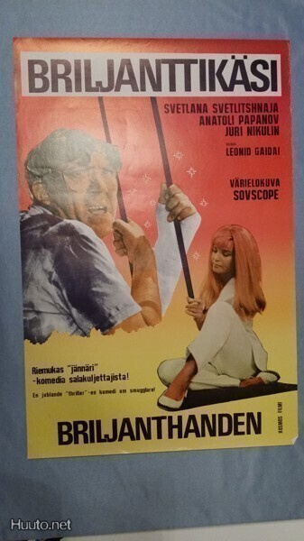 Briljanttikäsi Vanha Elokuvajuliste.