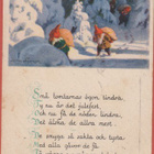 Jenny Nyström Små tomtarnas ögön tindra... - kulk v 1932 - pikkukuva 1