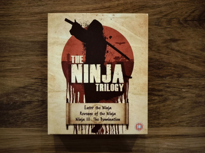 The Ninja Trilogy blu-ray boxset