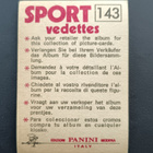 1974 Panini Sports Vedettes Teuvo Länsivuori - pikkukuva 2