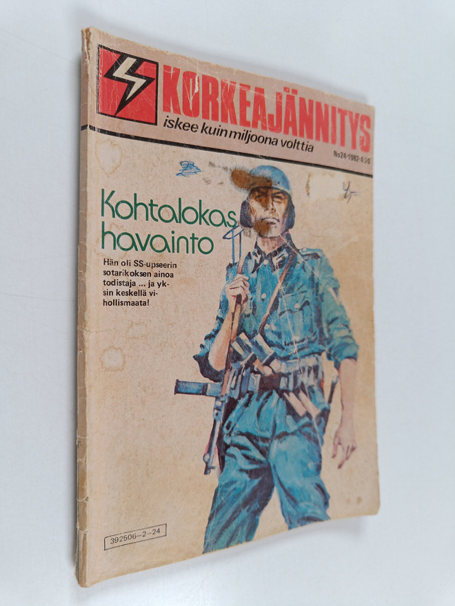 Korkeajännitys 24/1982 : Kohtalokas havainto
