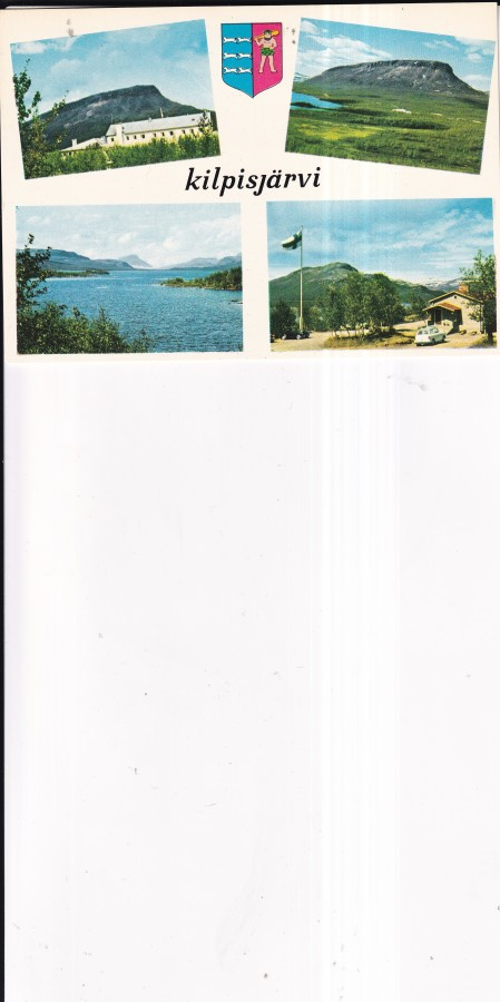 Kilpisjärvi, vaakuna  , sommitelmakortti   b681