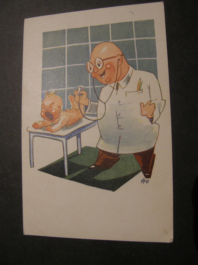 ALHO Asmo / Tohtori ja itkevä lapsi  np kulk