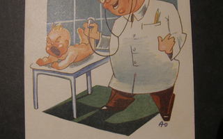 ALHO Asmo / Tohtori ja itkevä lapsi  np kulk