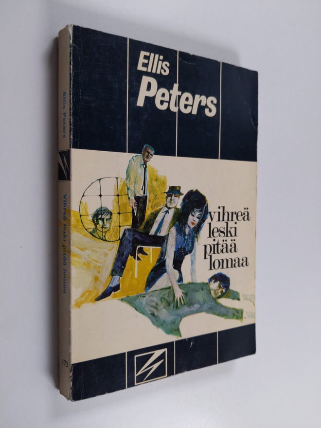 Ellis Peters : Vihreä leski pitää lomaa