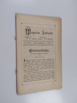 Wapaita aatteita : 11 ja 12 wihko : joulukuu 1890