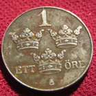 1 öre 1948. Ruotsi-Sweden - pikkukuva 2