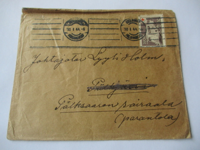 1944 Hki kuori Pälksaaren sairaalaan