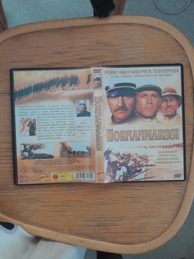Hornanmarssi dvd gene hackman