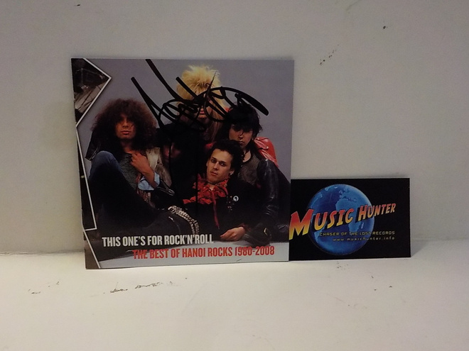 HANOI ROCKS - THIS ONE'S FOR ROCK... BOOKLET + ANDYN NIMMARI