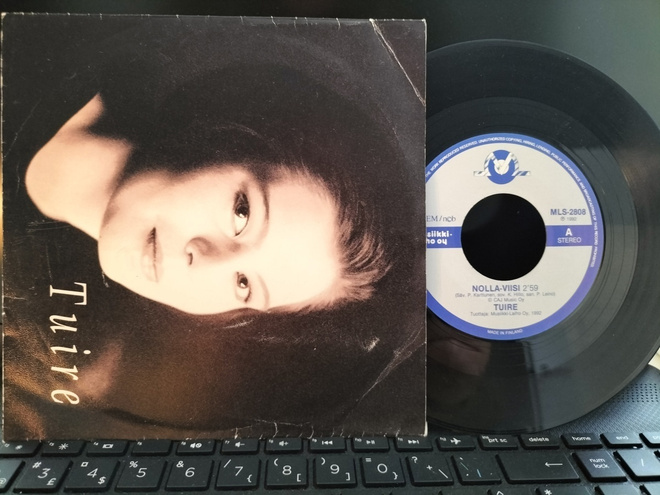 TUIRE, Nolla-viisi/Huojuva talo, 7'' -92 NÄTTI KUNTO !!