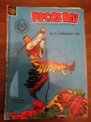 Pecos Bill # 16/1960 Loukkaamaton luola