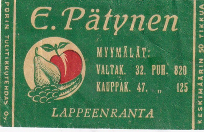 Lappeenranta, E. Pätynen   b534