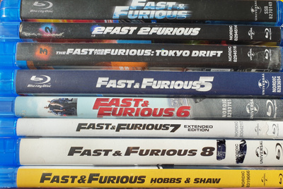 FAST & FURIOUS BLU-RAY